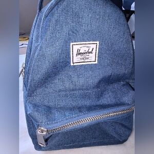 Herschel denim blue mini backpack